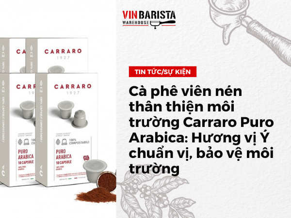 Carraro Puro Arabica Coffee Capsules A Sustainable Choice for Espresso Lovers