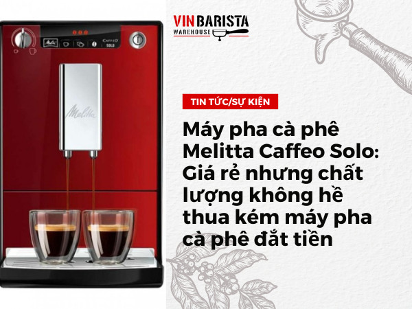 Melitta Caffeo Solo coffee maker Cheap price but quality not inferior to expensive coffee makers