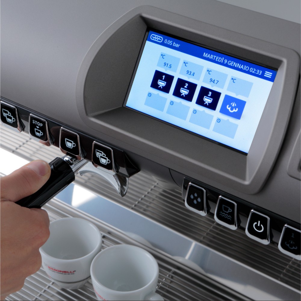 Máy Pha Cà  Phê Nuova Simonelli Aurelia Wave UX 2Gr Vol