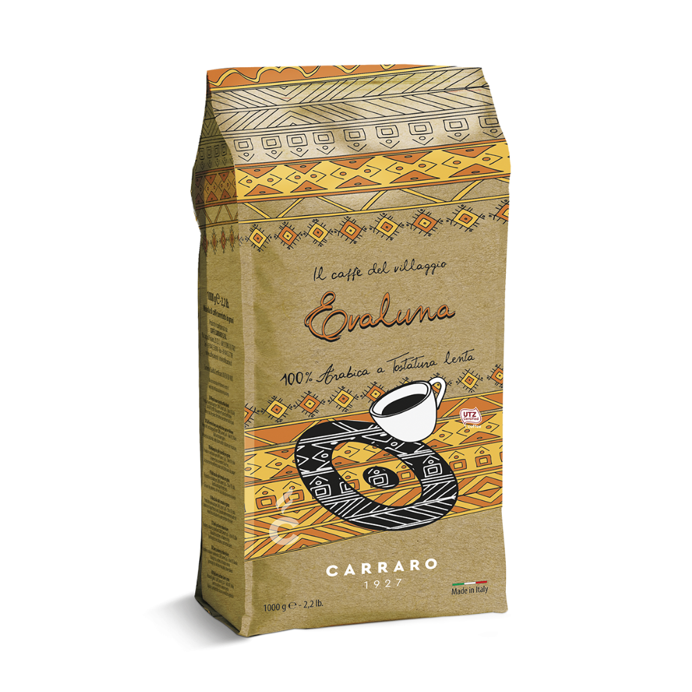 Carraro Villaggio Evaluna bean coffee